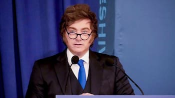 Milei dijo que se acabó “la Argentina corrupta” y volvió a cargar contra Rocca y Madanes Quintanilla