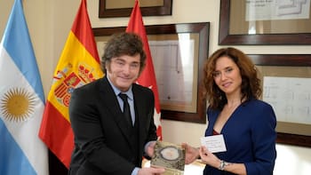 Milei en España: cita con empresarios, reunión con Ayuso y una agenda recortada
