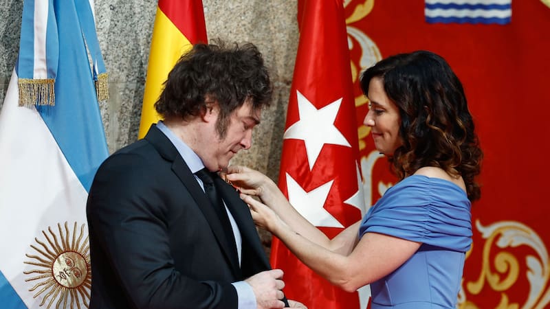 Milei y Ayuso