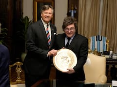 Milei recibió a la misión de Trump en medio de las negociaciones por la ley Malvinas