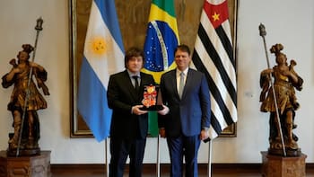 Milei suma tres escalas para respaldar a la derecha en la región: primera parada, Brasil
