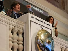 Riesgo país cae a mínimos en la era Milei y queda cerca de quebrar los 500 puntos