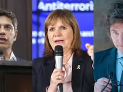 Midieron a Milei, Bullrich y Kicillof: dos balotajes y una amenaza inesperada para el Presidente