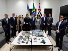 Milei suma tres escalas para respaldar a la derecha en la región: primera parada, Brasil
