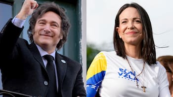 Milei viaja a Noruega para acompañar a María Corina Machado a recibir el Nobel de la Paz