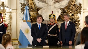 Cambio en Justicia: Milei tomó juramento a Mahiques tras la salida de Cúneo Libarona