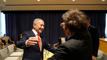 Milei se reunió con Netanyahu en la ONU: Malvinas y un cruce de elogios entre ambos