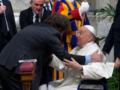 Milei recordó al papa Francisco a un año de su muerte: “Abrazo a la distancia”