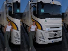 Miriam, camionera argentina en España: “Paso hasta 24 días fuera de casa y al regresar solo tengo 3 días para mis seres queridos”
