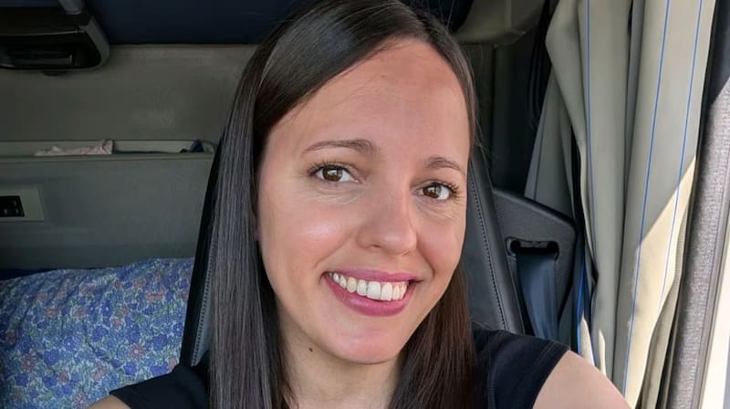 Miriam, camionera argentina en Europa