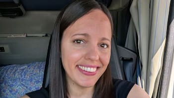 Miriam, camionera argentina en Europa, cuenta su desafío: “Estoy hasta 24 días en la ruta y solo vuelvo dos a casa”