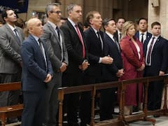 Misa por el Papa Francisco: una postal de convivencia forzada entre Adorni, Villarruel y Kicillof