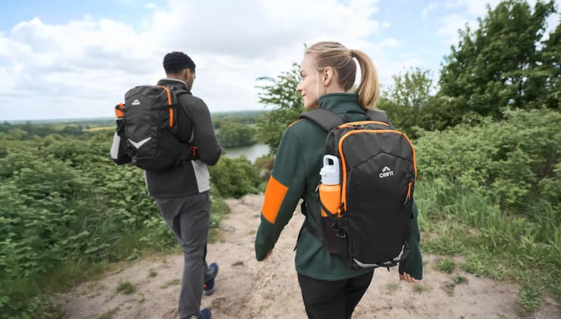 Lidl lanza una mochila de senderismo disponible en versiones de 20 y 25 litros . (Fuente: Lidl).