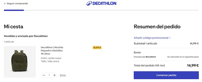 Esta mochila de Decathlon está en tendencia: cuenta con 4 bolsillos y es ideal para uso diario.