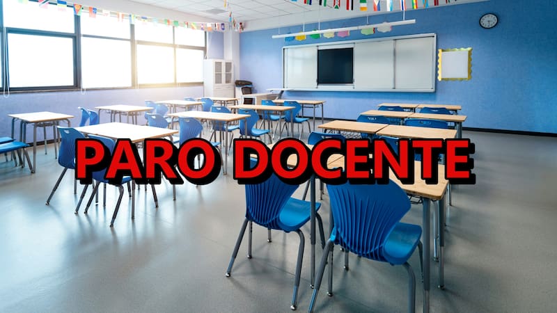 Modern classroom in the school