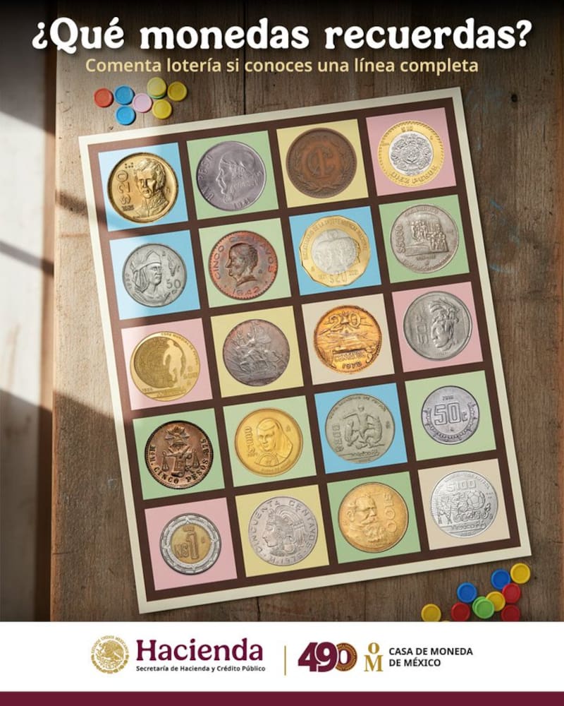 Monedas antiguas de México