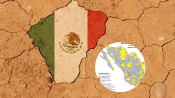 Sequía avanza en Chihuahua, Oaxaca y Tamaulipas: así mide el fenómeno el Monitor de Sequía de México