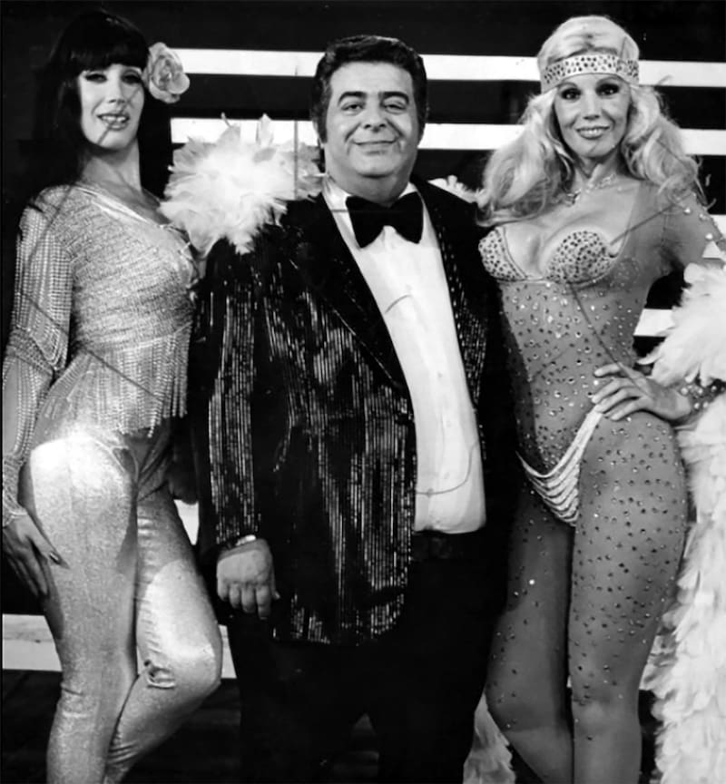 Moria Casán y Susana Giménez.