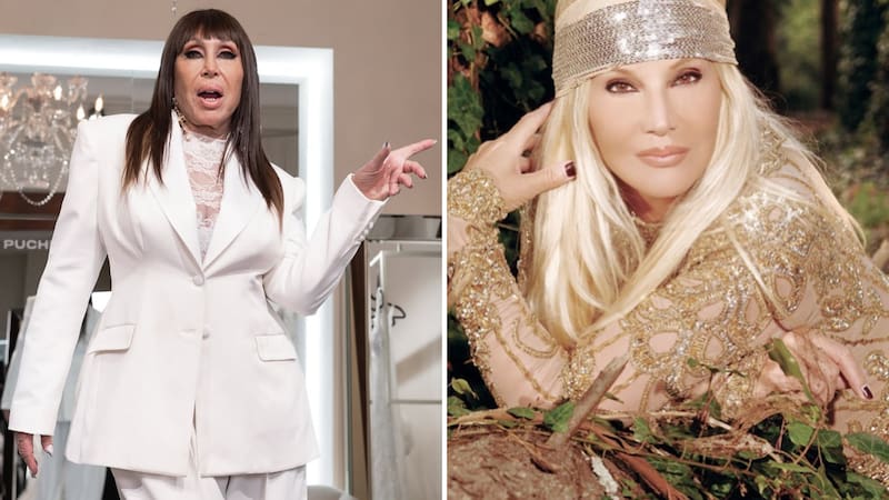 Moria Casán y Susana Giménez.