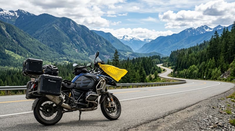 Qué significa que una moto lleve un trapo amarillo colgado en el manillar y por qué es importante saberlo.