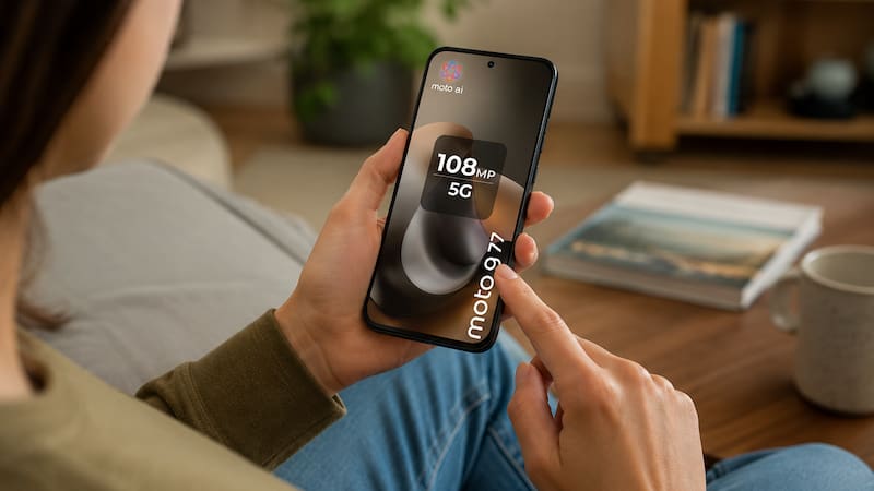 El moto g77 está en descuento en El Corte Inglés: este smartphone se consigue por menos de 250 euros.