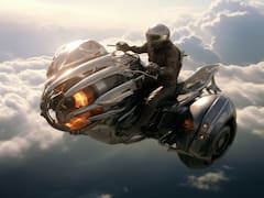 El futuro ya llegó y la moto voladora es un hecho: puede alcanzar hasta 200 kilómetros por hora y pesa solo 40 kilos: cuándo saldrá a la venta