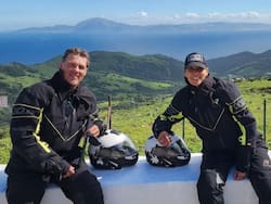 Tras 27 años por el mundo, con u$s 140.000 lanzan una empresa de turismo en moto por la Patagonia
