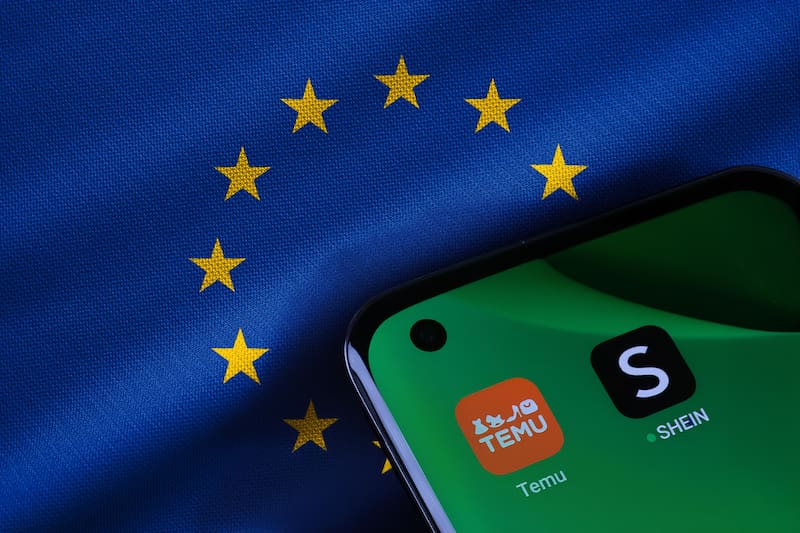 La nueva tasa a paquetes pequeños en la Unión Europea impacta directamente en plataformas como Temu y Shein.