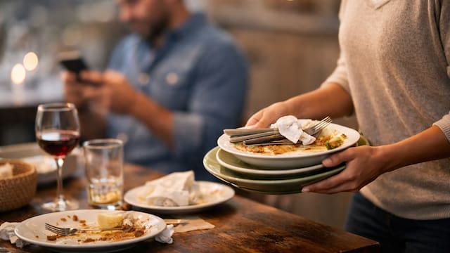 Qué significa que una persona no ayude a recoger la mesa, según la psicología