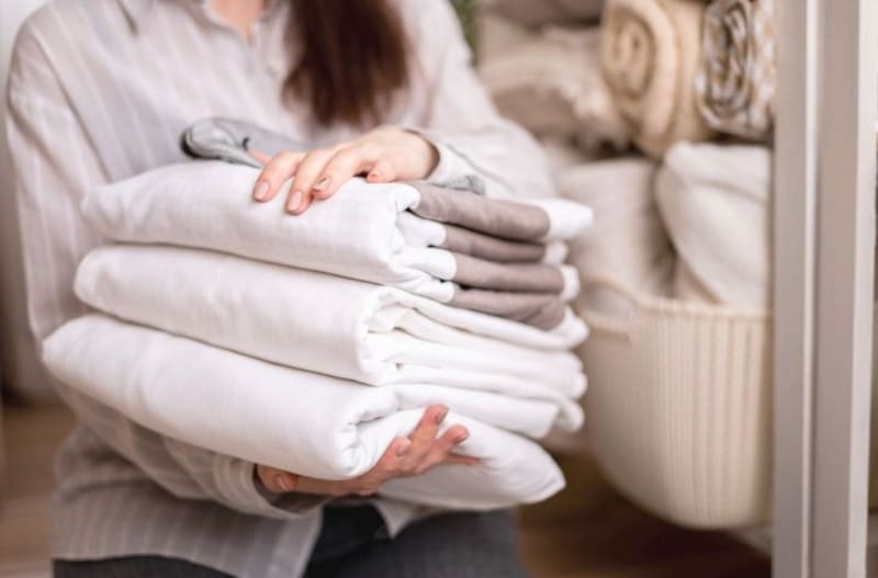 Un buen lavado puede mantener las toallas suaves y frescas incluso tras varios usos.