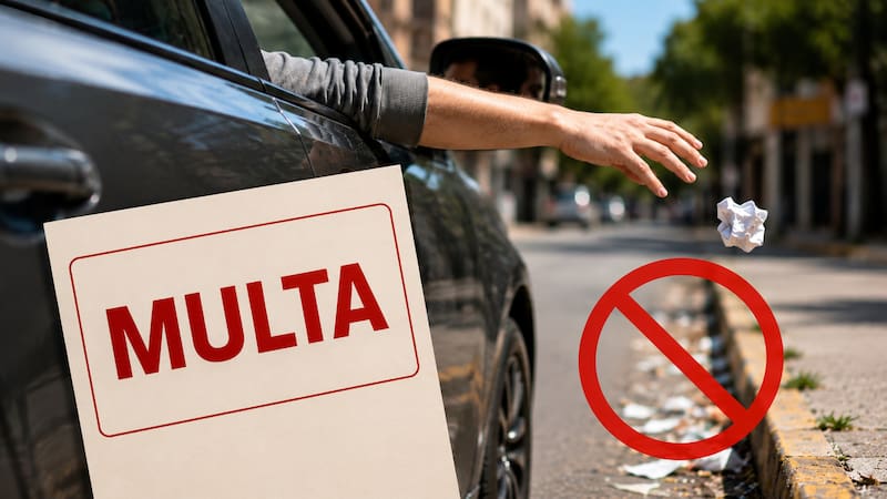 Medida oficial | Por orden de la Justicia, castigarán una por una a todas las personas que tiren papeles en la calle.