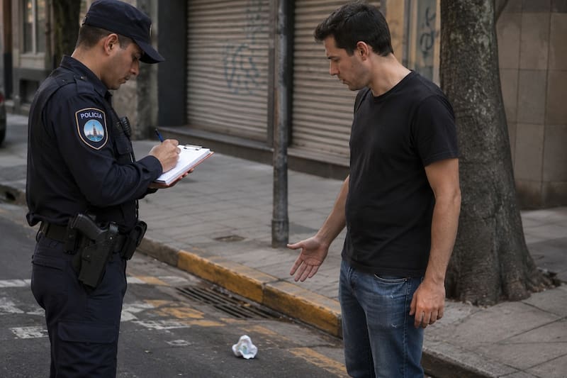 Medida oficial | Por orden del Gobierno, la Policía de la Ciudad penalizará uno por uno a todos los ciudadanos que tiren basura en la calle.