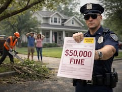 Es oficial: Estados Unidos endurece las reglas e impone multas de 50.000 dólares por podar los árboles fuera de tu casa