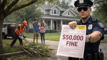 Es oficial: Estados Unidos endurece las reglas e impone multas de 50.000 dólares por podar los árboles fuera de tu casa