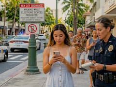El gobierno lo confirmó | Caminar con el celular en la mano ya es un delito en esta ciudad y las multas ascienden a casi 100 dólares