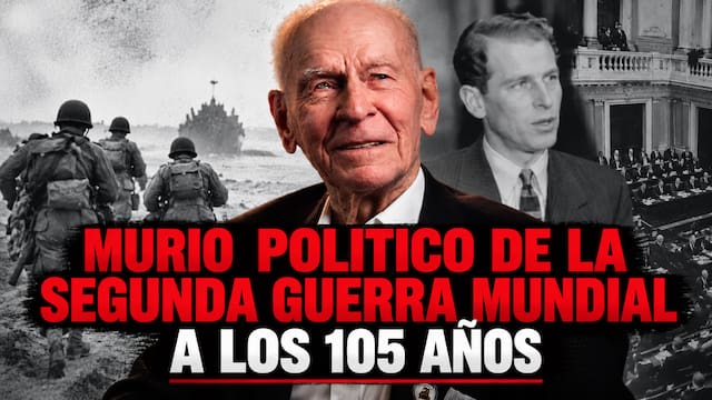 Murió a los 105 años el político que combatió en la Segunda Guerra Mundial y llegó al Parlamento con solo 27 años: fue uno de los más longevos