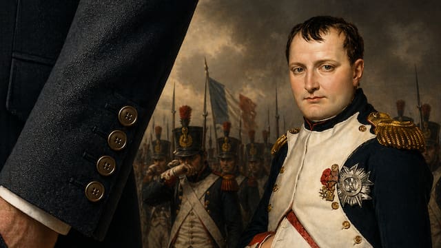 Por qué los sacos tienen botones en las mangas: la razón tiene que ver con Napoleón Bonaparte y es más asquerosa de lo que se creía