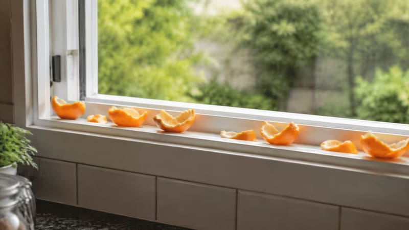 Pocos lo saben: para qué sirven las cáscaras de naranja en las ventanas y por qué son importantes. (Imagen ilustrativa)