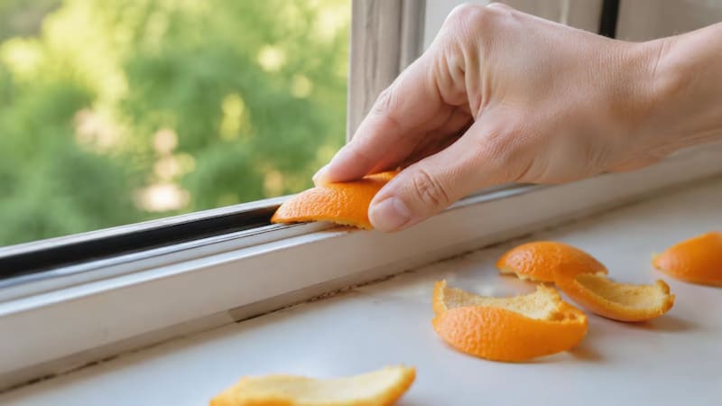 Pocos lo saben: para qué sirven las cáscaras de naranja en las ventanas y por qué son importantes. (Imagen ilustrativa)
