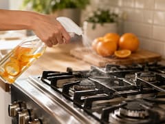 Rociar vinagre con cáscaras de naranja en la estufa después de cocinar: para qué sirve y por qué recomiendan hacerlo