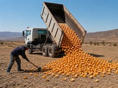 Hace 30 años cubrieron un páramo con 12.000 toneladas de cáscaras de naranja: hoy nadie reconoce el paisaje