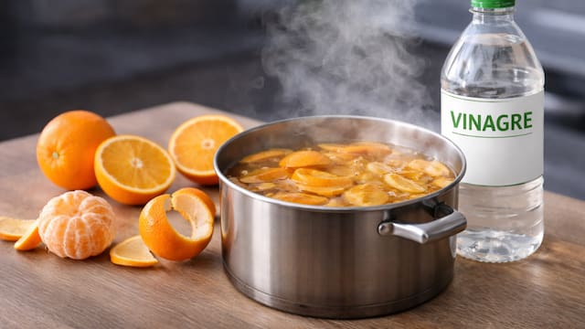 Hervir cáscaras de naranja con vinagre: para qué sirve y por qué todos lo recomiendan