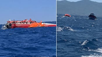 Naufragio frente a Chipre: un ferry con 270 personas a bordo se hundió y deja varios muertos