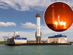 El cohete New Glenn de Blue Origin explotó durante una prueba en la plataforma de lanzamiento de Cabo Cañaveral