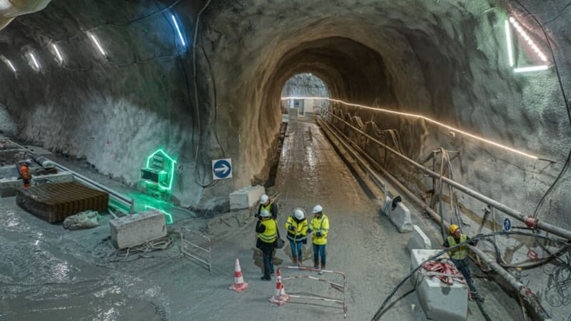 Ni barcos ni camiones: el túnel bajo los Alpes que cambiará el transporte de mercancías en Europa