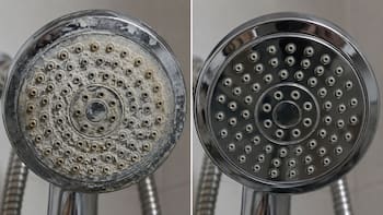 Ni bicarbonato ni vinagre: la mejor forma de eliminar el sarro acumulado en los orificios de la ducha y evitar que disminuya la presión