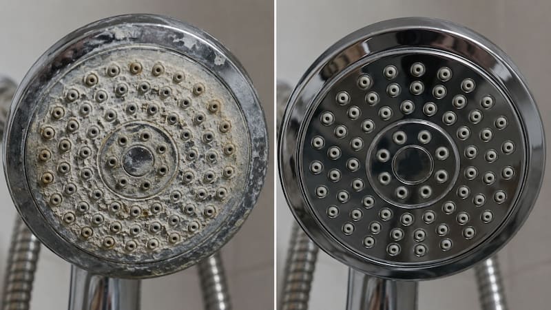 Ni bicarbonato ni vinagre: la forma ideal de eliminar el sarro acumulado en los orificios de la ducha y evitar que disminuya la presión