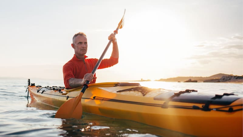 El kayak puede practicarse durante todo el año.