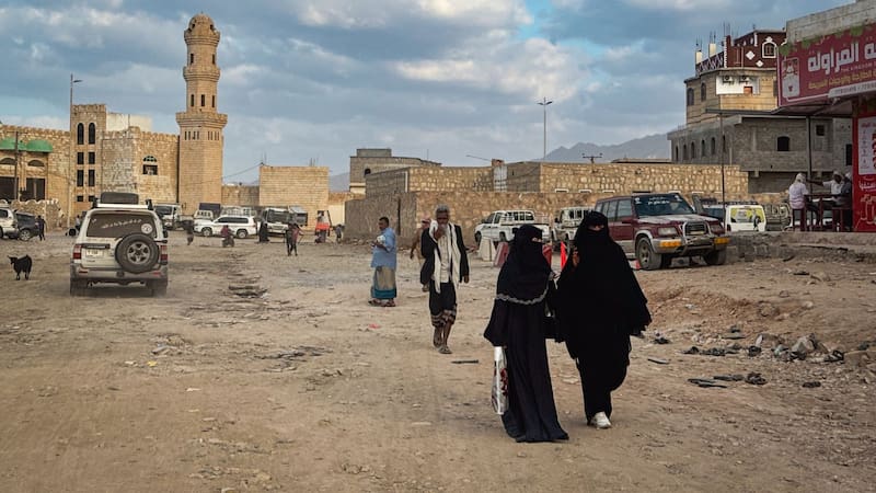 Según UNICEF, el 80% de la población está viviendo por debajo del umbral de pobreza debido al conflicto iniciado en 2015. Foto: EFE