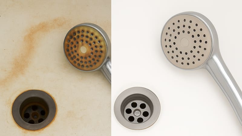 Ni vinagre ni bicarbonato | El ingrediente casero para quitar las manchas de sarro de la bañera para siempre. (Fuente: Archivo)